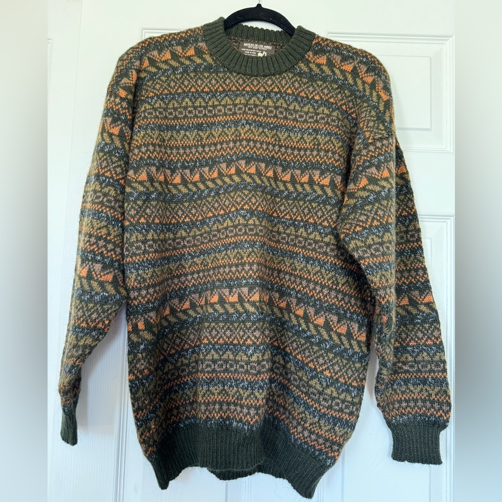 Luxury 100% Baby Alpaca Sweater made in Peru